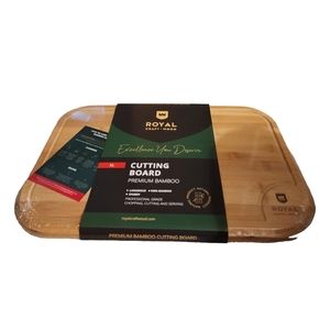 Bamboo Premium Cutting Board by Royal Craft Wood